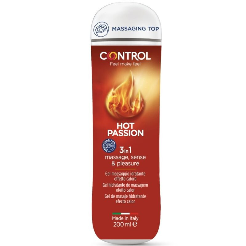 Control - Passion Chaude Gel 3 En 1 200 Ml